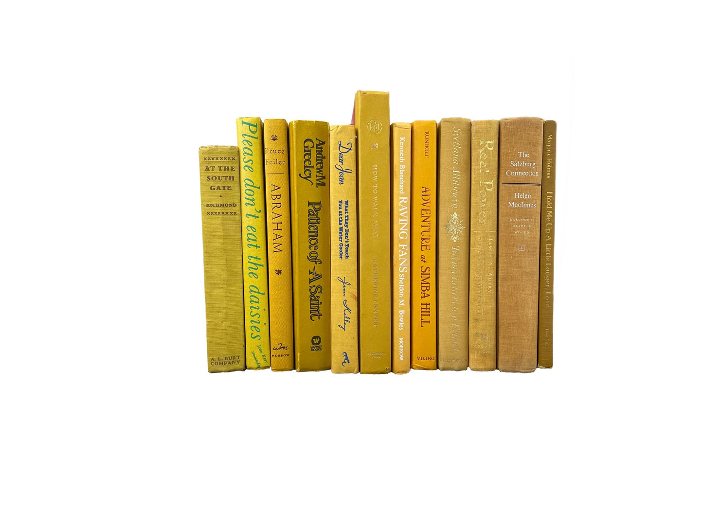 Yellow Hardback Books