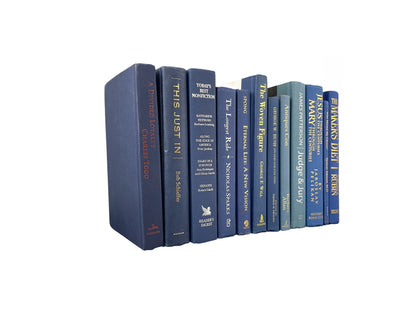 Modern Blue Hardback Books