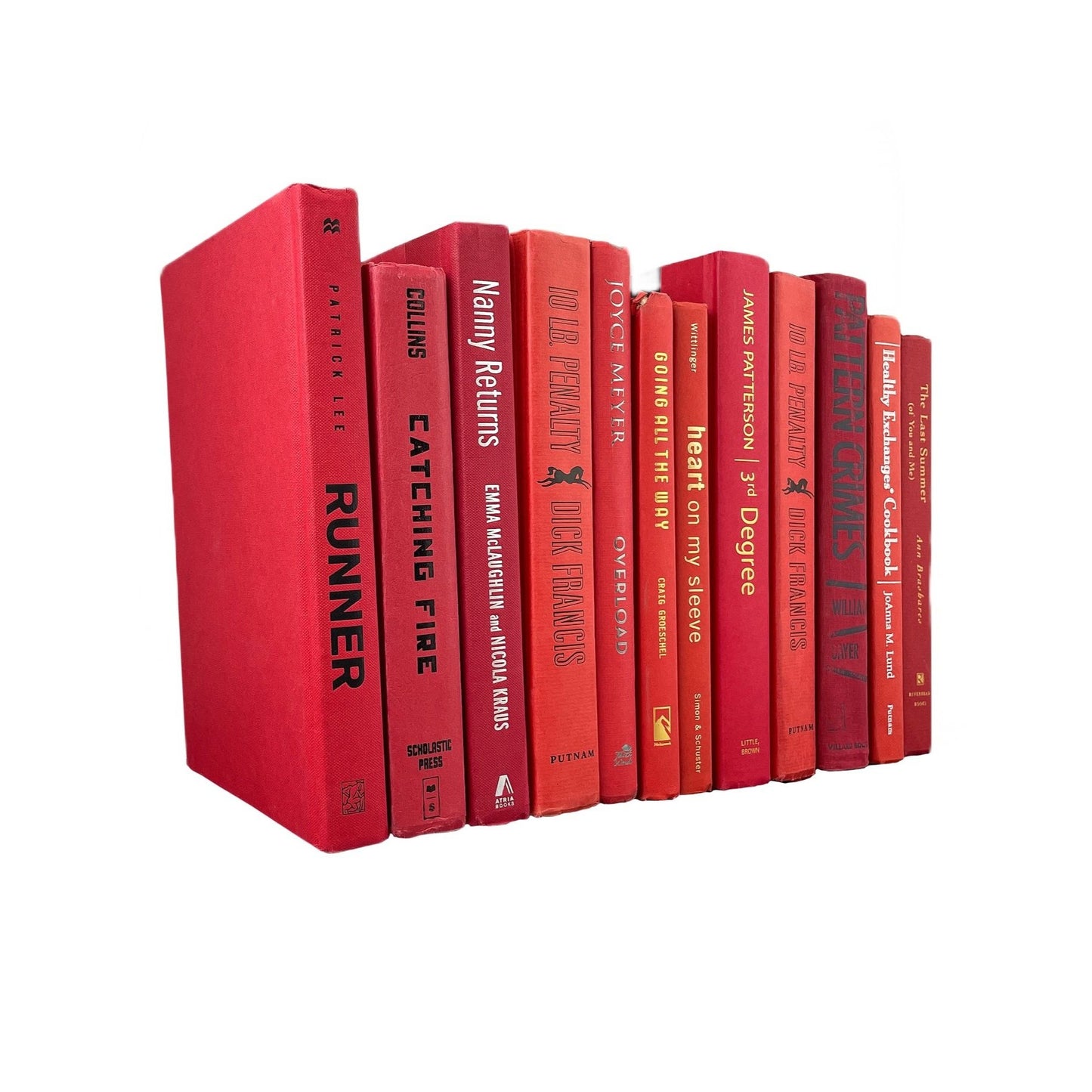 Modern Red Hardback Books