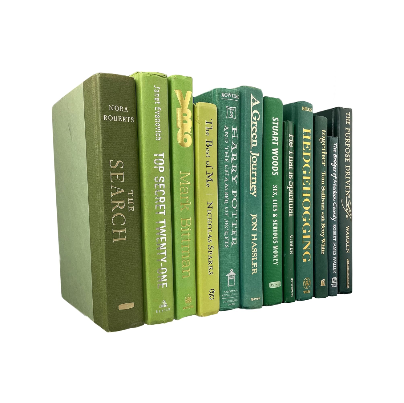 Modern Green Hardback Books