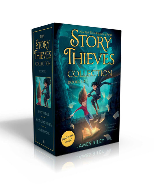 Story Thieves Collection Books 1-3 (Bookmark inside!): Story Thieves; The Stolen Chapters; Secret Origins