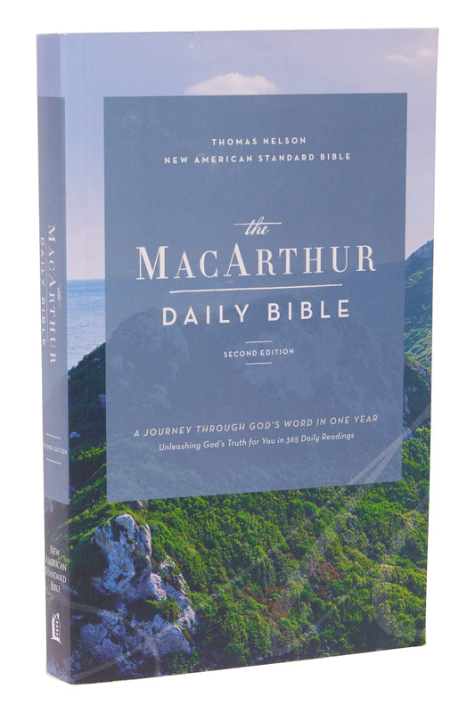 NASB, MacArthur Daily Bible, 2nd Edition, Paperback, Comfort Print - 4201