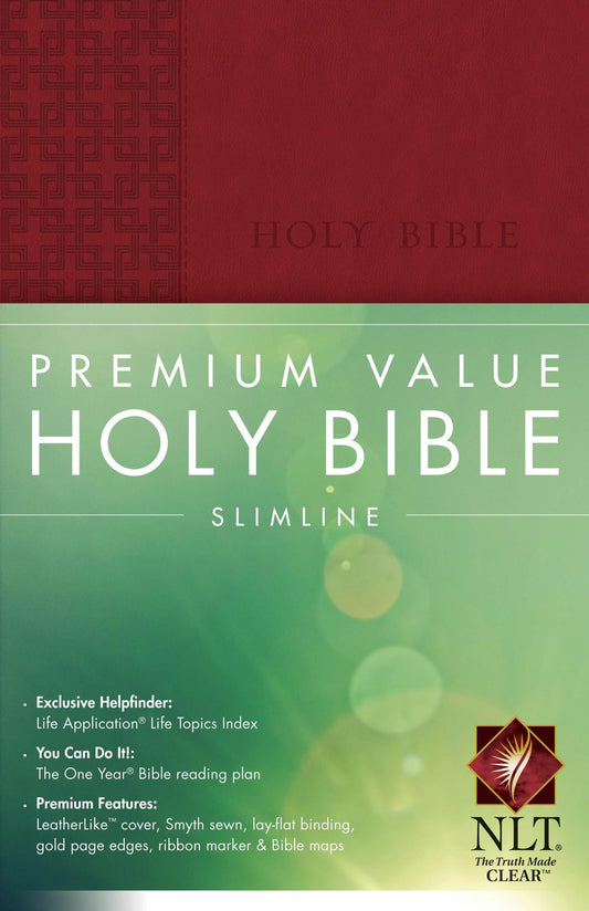 Premium Value Slimline Bible NLT