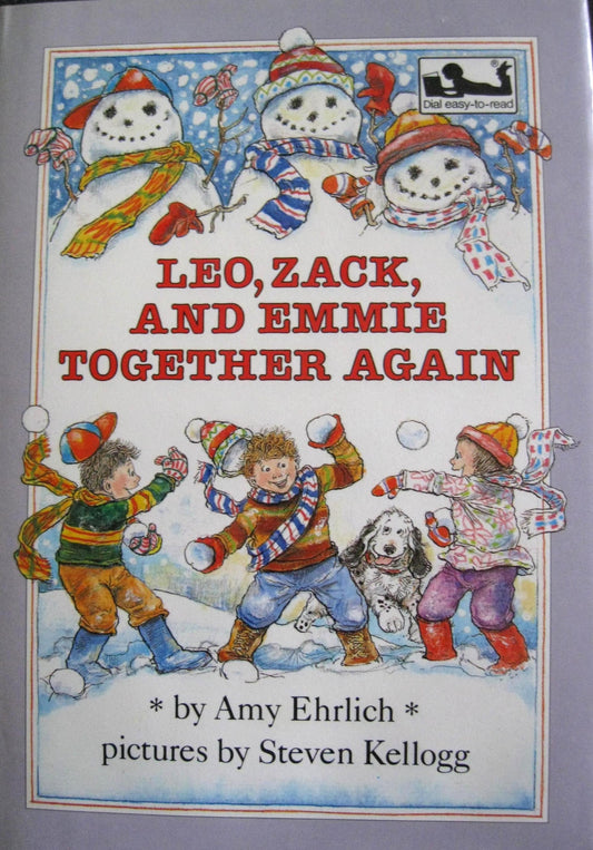 Leo, Zack, and Emmie Together Again (Dial Easy-To-Read)