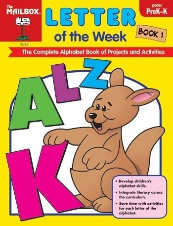 Letter of the Week Book 1 Gr: PreK-K