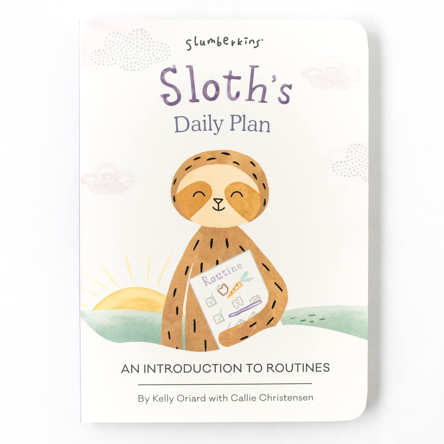 Slumberkins Sloth's Daily Plan: An Introduction to Routines | Promotes Routines | Social Emotional Tools for Ages 0+