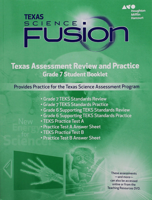 Holt McDougal Science Fusion: Texas Assessment Review and Practice Grade 7