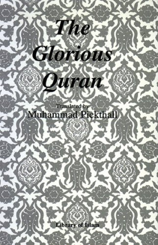 The Glorious Qur'an: Arabic Text and English Rendering