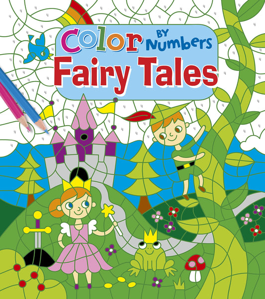 Color By Number Fairytales