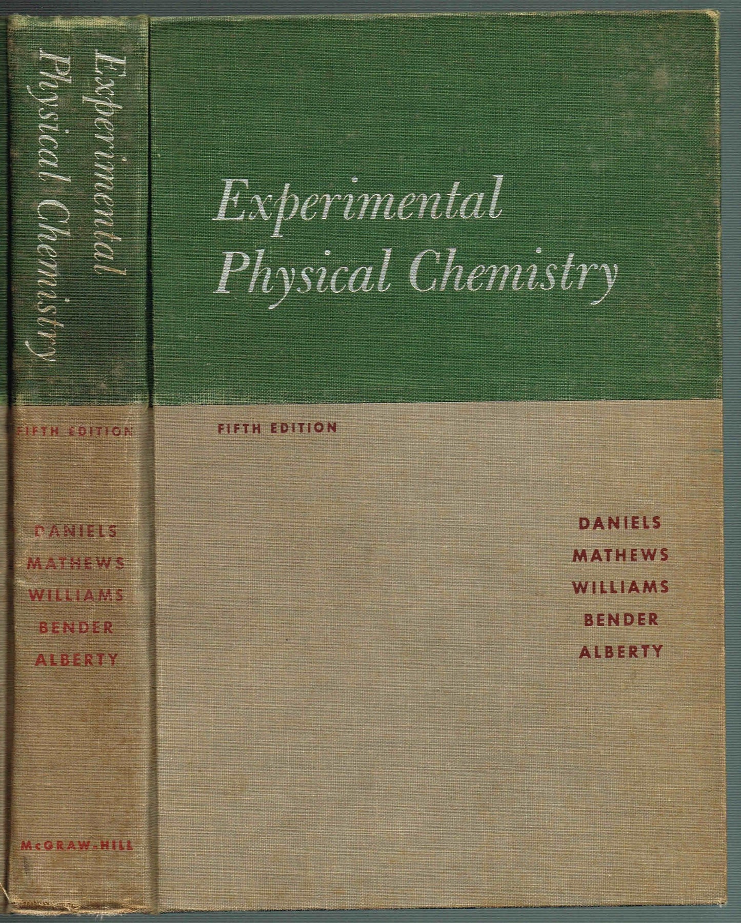 Experimental Physical Chemistry