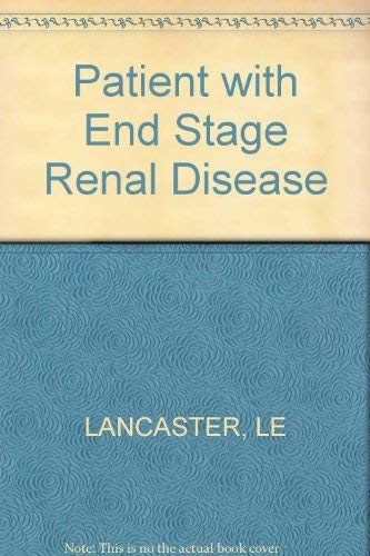 The Patient with End Stage Renal Disease (Wiley Series in Marketing)