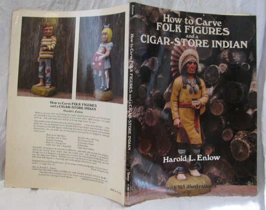 How to Carve Folk Figures and a Cigar-Store Indian (Dover Pictorial Archive Series)