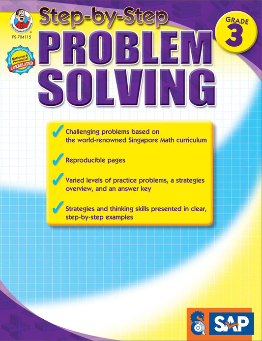 Step-by-Step Problem Solving, Grade 3 (Singapore Math)