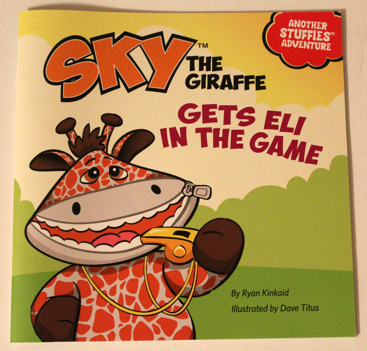 Sky the Giraffe Gets Eli in the Game