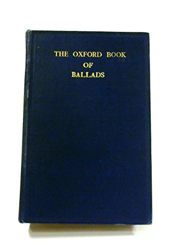 The Oxford Book of Ballads